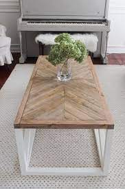 Herringbone Coffee Table Etsy Coffee Table Farmhouse Coffee Table Design Diy Coffee Table