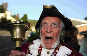 Keith Jackman, former Christchurch town crier