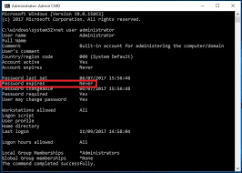 How To Check A User S Password Expiry Date From Command Prompt In Windows Techtalkz Com Technology And Computer Help Forums