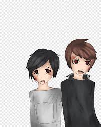 Chica looked so happy in the ball pit, i couldn't resist drawing this! Dan And Phil Drawing Fan Art Ghoul Tokyo Ghoul Black Hair Head Png Pngegg