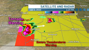 Jun 14, 2021 · a new severe thunderstorm watch is in effect until 6 pm today. Tornado Warnings End For Several Communities In South Central Sask Cbc News
