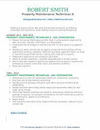 The maintenance technician is a key part of the community's success. Property Maintenance Technician Resume Samples Qwikresume