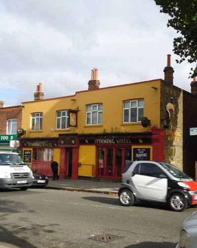 Spinning Wheel, Northfield Avenue, W13 9QU (closed 2010) “Round, like a circle in a spiral; like a wheel within a wheel”, sang one-time Northfields resident and blue-eyed soul chanteuse Dusty Springfield on