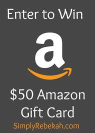 Amazon has some of the best gift cards, including physical and digital gift cards for various retailers and restaurants. 50 Amazon Gift Card Christmas Giveaway Week Simply Rebekah