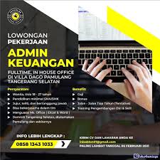 Lowongan kerja sma/smk sederajat pt konimex. Lowongan Kerja Smk Posisi Staff Administrasi Dan Keuangan Agustus 2021