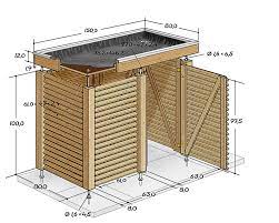 Am besten lassen sie beim bau einige offene stellen, damit die luft auch im inneren der mülltonnenbox zirkulieren und unangenehmer geruch verringert werden kann. Mulltonnenbox Selber Bauen Anleitung Selbermachen De