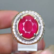 Check spelling or type a new query. Cincin Batu Permata Ruby Corundum Asli Kode 1264 Wahyu Mulia