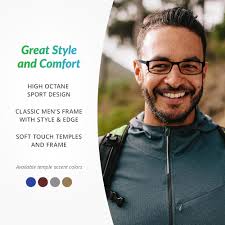 SPORTEX Select-A-Vision Ear4160 Rectangular Sport Reading Glasses, Blue, 2  : Amazon.co.uk: Health & Personal Care