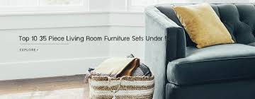 Shop for a living room set under $1000 to reserve some extra cash for chic accent pillows, warm area rugs and creative wall art and finish your design. 2 Trends You Need To Know Top Wayfair S 43 Piece Living Room Set 2018