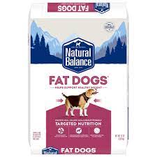 What is the best low carb dog food in 2021? Natural Balance Fat Dogs Chicken Meal Salmon Meal Barley Formula Adult Dry Food 28 Lbs Petco