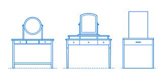 Maybe you would like to learn more about one of these? Makeup Vanities Dressing Tables Dimensions Drawings Dimensions Com