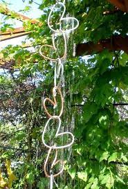 Creative And Beautiful Diy Rain Chains Rain Chain Rain Chain Diy Metal Plant Hangers