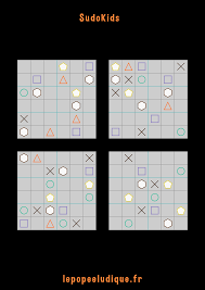 L'avantage ici est que les grilles sont plus petites qu'avec un sudoku classique, ce qui permet de rendre les choses plus faciles à appréhender dans un premier temps. Sudoku Pour Ton Enfant A Imprimer