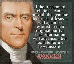 Thomas Jefferson Believed The Restoration Of The True Gospel Would Take Place Although He W Inspirational Uplifting Quotes Christ Quotes Gospel Of Jesus Christ