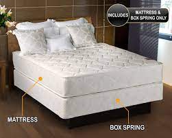 Box springs are most common. Amazon Com Comfort Bedding Legacy Queen Size 60 X80 X7 Mattress And Box Spring Set Furniture Decor