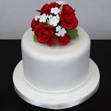 Check spelling or type a new query. Global Sugar Art Garden Rose Topper Bouquet Red With White Filler Sugar Flowers Toppers