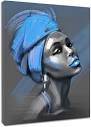 Amazon.com: LB African American Women Canvas Wall Art, Beauty ...