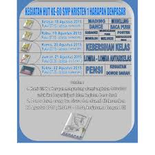 Jun 14, 2020 · makna yang terkandung dalam perisai jantung tersebut merupakan lambang pertahanan yang digali dari peradaban asli bangsa indonesia. 33 Koleksi Gambar Poster Ulang Tahun Sekolah Terlengkap Homposter