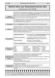 A series of tests, activities, and simulation exercises that organizations use to select the right person for the right role. Weitere Infos Zum Assessment Center Ac Isb