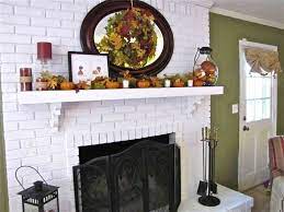 White Brick Fireplace Decorating Ideas Fireplace Design Ideas Brick Fireplace Makeover Fireplace Mantel Decor Paneling Makeover
