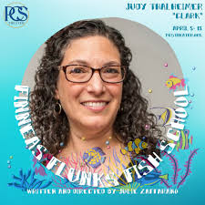 🌟 Introducing Judy Thalheimer as Clark! 🌟 We're thrilled to welcome Judy  Thalheimer back to the PCS stage, where she'll be portraying the formidable  Clark in "Finneas Flunks Fish School"! 🐟✨ Judy's