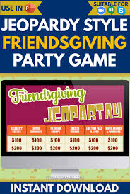 Friendsgiving Ideas For Party Games Virtual On Zoom Or In Person Gathering Party Games Tv Show Games Friends Thanksgiving