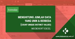 Rumus Menghitung Banyak Data Unik Dengan Fungsi Frequency Excel Microsoft Excel Microsoft Teks