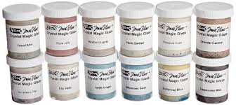 Sax True Flow Crystal Magic Glazes 4 Ounces Each Assorted Colors Set Of 12 248469