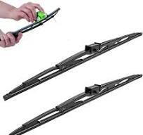 24" Heavy Duty Windshield Wiper Blade Pair with Wide Saddle Mount for  Motorhome Recreational Vehicle RV and Bus with 1PCS Rubber Regroove Tool  Trimmer ...