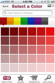 ppg red paint colors