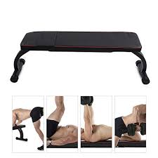Yosooo Fitness Flat Weight Bench Foldab Buy Online In Cayman Islands At Desertcart