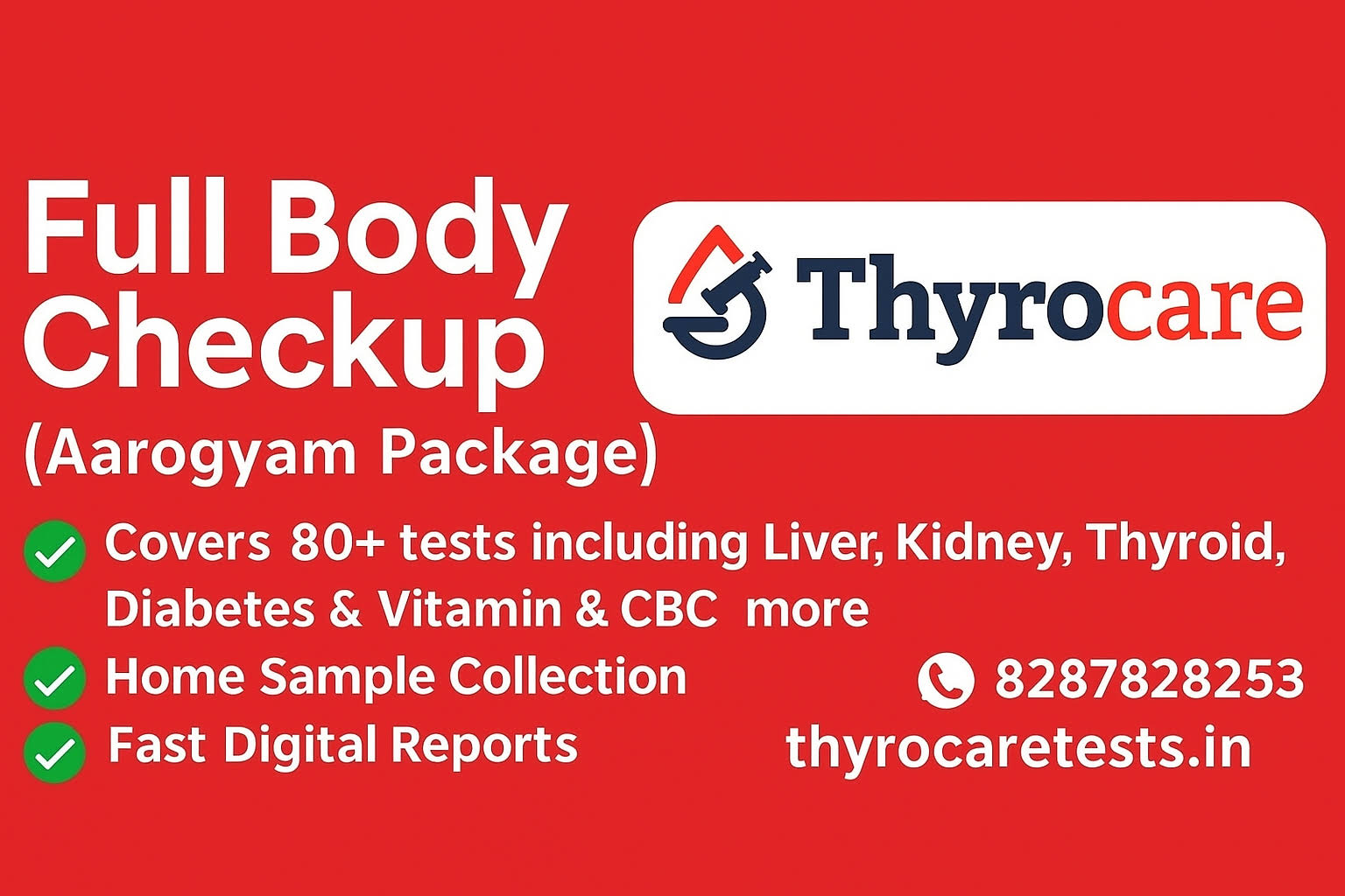 Aarogyam Full Body Checkup product image