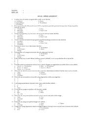 Ukk akuntansi 2019 soal spreadsheet paket 3 ktsp. Soal Spreadsheet