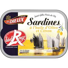 Sardines A L Huile D Olive Et Citron Label Rouge Le Tresor Des Dieux La Boite De 115g A Prix Carrefour