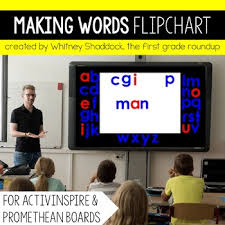 Making Words Flip Chart