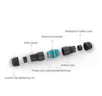 XIE CHENG] M20 Waterproof Connector 3 Way Wire Connectors Outdoor 2 3 4 Pin  5 8mm 4 Way Screw Ip68 Eletctric Cable Sealing Junction Box I3348863360