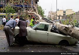 نتیجه تصویری برای طوفان تهران را درنوردید