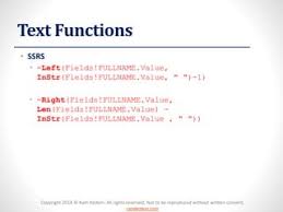 SSRS Calculated Fields
