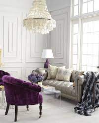 Haute House Purple Sausalito Chair Purple Living Room Luxury Living Room Grey Couch Living Room