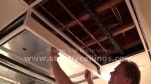Maybe you would like to learn more about one of these? How To Install A Suspended Ceiling Building Advanced Ceiling Drops Youtube