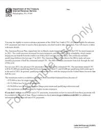 Because this is a refundable credit, qualifying taxpayers will receive a payment even if subsequent payments will be made on the 15th of each month in 2021 (unless the 15th falls on the weekend or is a holiday). Millions Of Families Received Irs Letters About The Child Tax Credit