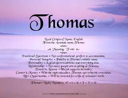 I Like Tom He Ibviously Is A Perceptive Man I Totally Agree With Him Maybe I Ll Meet Him Someda Names With Meaning Boy Name Meanings Baby Names And Meanings