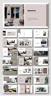 Creative Interiors Design Presentation Template Original And High Quality Powerpoint Templates Interior Design Portfolio Layout Interior Design Presentation Portfolio Design Layout