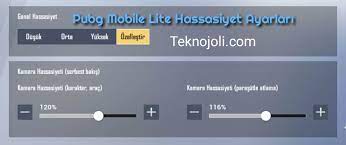 Dunyanin En Iyi Pubg Mobile Lite Hassasiyet Ayarlari Teknojoli