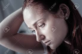 Sep 12, 2018 · if you want to be depressed about the state of the world, go to twitter. Pointless Life Dismal Depressed Desperate Woman Staring Down While Posing In Profile While Touching Hair Stock Photo Picture And Royalty Free Image Image 99953384
