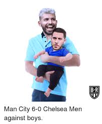 10.02.2019 манчестер сити 6:0 челси 06.02.2019 челси 0:2 манчестер сити 08.12.2018 челси 2:0 манчестер сити 05.08.2018 челси 0:2 манчестер сити 04.03.2018 манчестер сити 1:0 челси 30.09.2017 челси 0:1 манчестер сити 05.04.2017 челси 2:1 манчестер сити. Football Man City 6 0 Chelsea Men Against Boys Chelsea Meme On Me Me