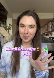 Part 1 of my cups! #mardigras #louisiana #kreweofcleopatra #glitter