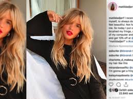 Welcher look ist dein favorit? Langer Pony Eingerahmt Diese Trend Frisur Lieben Nicht Nur Die Hollywood Stars Bunte De