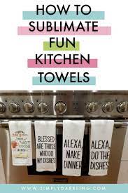 How To Sublimate Kitchen Towels Ecotank Printer Sublime Epson Ecotank Printer