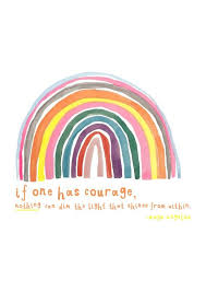 I've learned that people will forget what you said, people will forget what you did, but people will never forget how you. Maya Angelou Quote Rainbow Print Courage Love Peace Wall Art Etsy Courage Quotes Rainbow Quote Maya Angelou Quotes